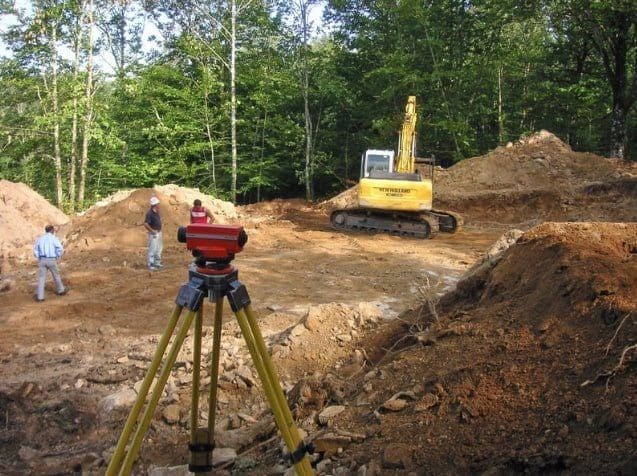 งานสำรวจที่ใช้กล้องสำรวจ (Surveying)