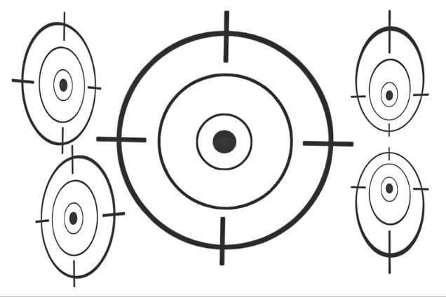 ส้นสายใย (crosshair)