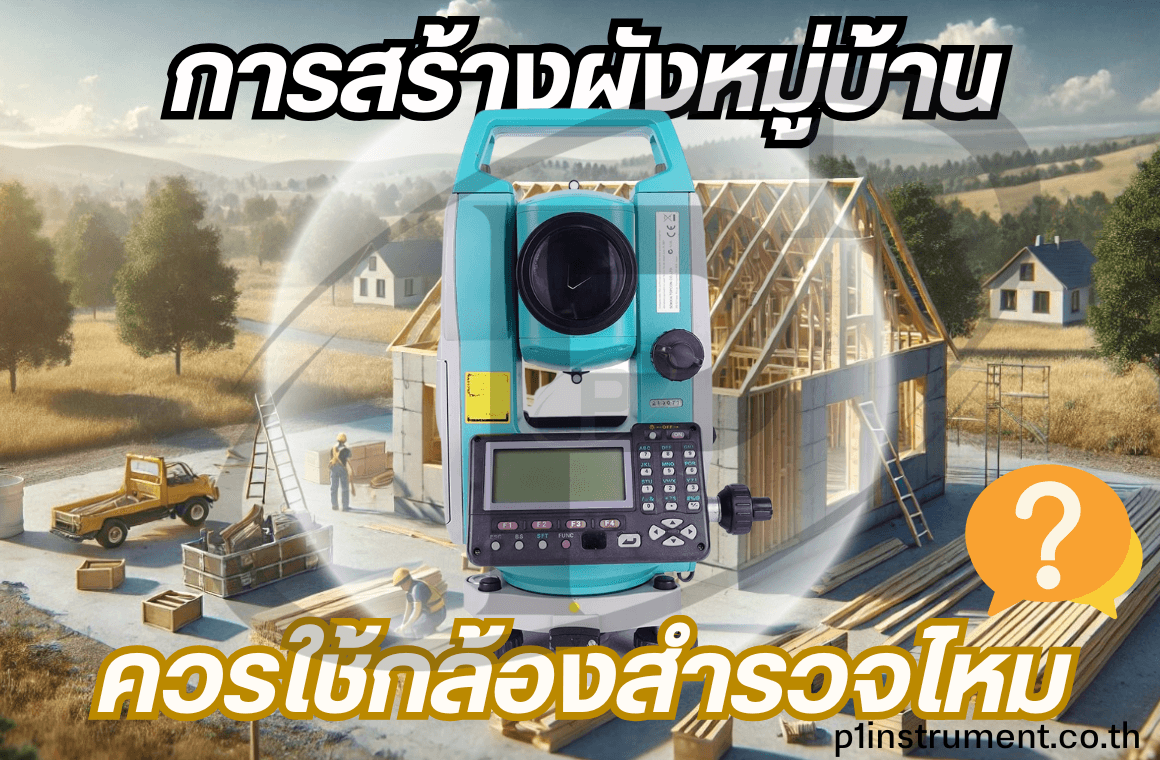 การสร้างผังหมู่บ้าน ควรใช้กล้องสำรวจไหม และต้องรู้อะไรบ้าง ?