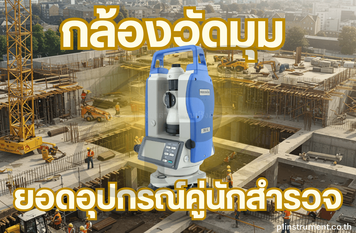 กล้องวัดมุม (Theodolite) สุดยอดอุปกรณ์คู่นักสำรวจ