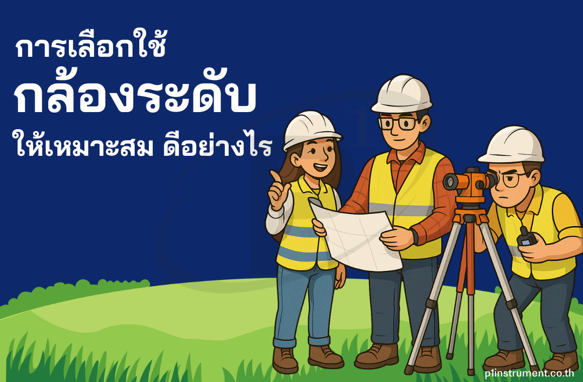 การเลือกใช้ "กล้องระดับ" ให้เหมาะสม ดีอย่างไร ?