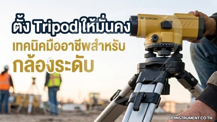 ตั้ง Tripod ให้มั่นคง: 10 เทคนิคมืออาชีพสำหรับกล้องระดับ