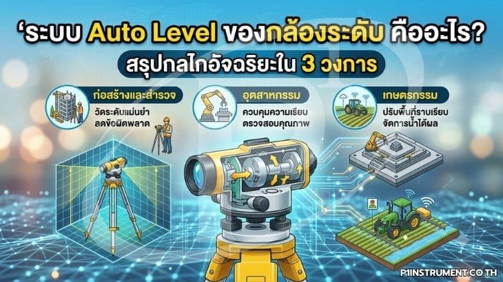ระบบ Auto Level คืออะไร? สรุปกลไกอัจฉริยะใน 3 วงการ