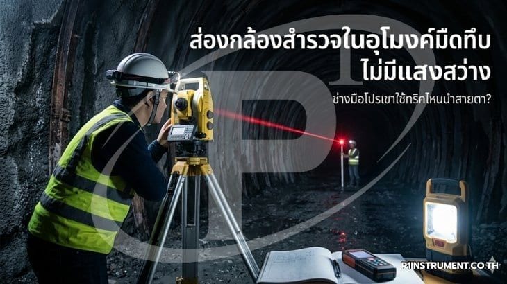 ส่องกล้องในอุโมงค์มืดทึบ! ช่างมือโปรใช้ทริคไหนนำสายตาให้เล็งเป้าได้เป๊ะ?