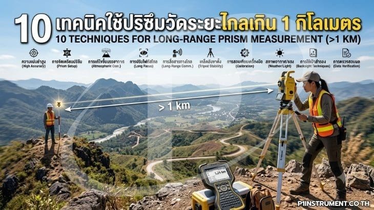 10 เทคนิคใช้ปริซึมวัดระยะไกลเกิน 1 กิโลเมตร